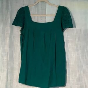 Old Navy Crochet Sleeve Top